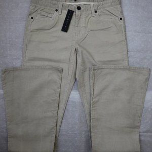 Theory Corduroy Flare Leg Retro Pants 4 Cotton Sineli New